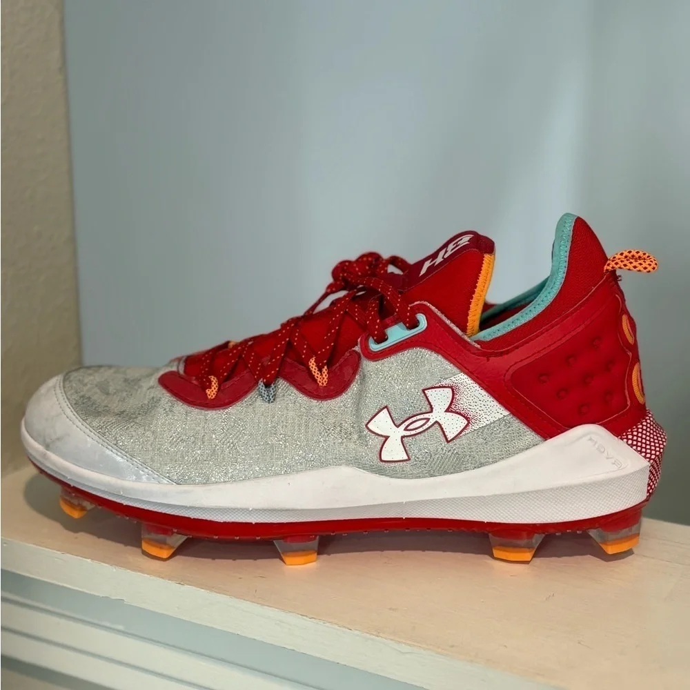 Under Armour Harper 8 Elite TPU HOVR Baseball Cleats 3026591-104 NEW Men’s Sz 14
